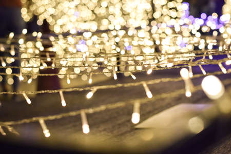 Light Bokeh and blur backgroundのeditorial素材