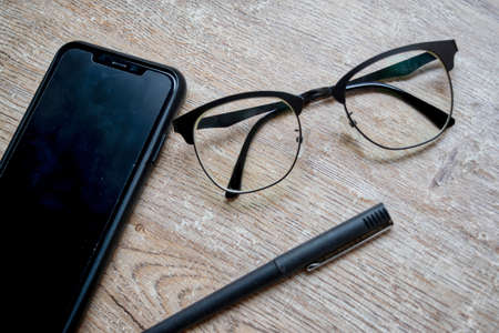 Art Technology (Hi-Tech) work at home backgroundのeditorial素材