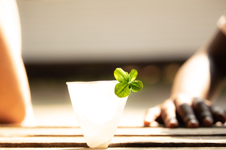 One lucky shotの写真素材