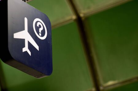 Flight Informationの写真素材