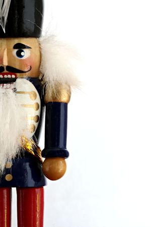Nutcracker with Copy Spaceの写真素材