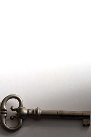 Skeleton Key with Copy Spaceの写真素材