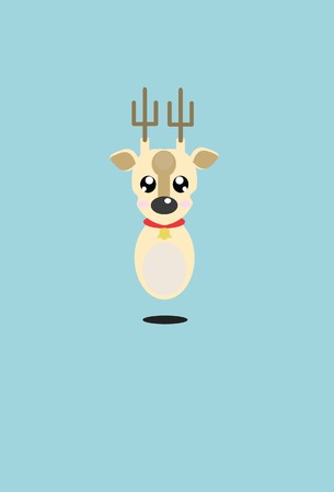 Reindeer chrismasのイラスト素材