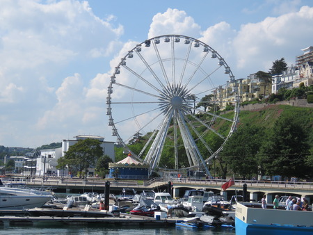 torquay marina devon ukのeditorial素材