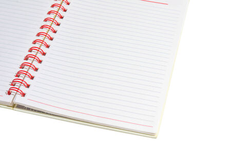 book and red binderの写真素材