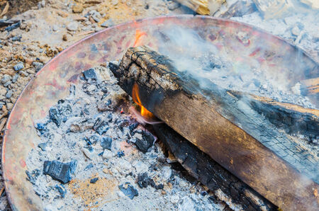 Fire woodの写真素材