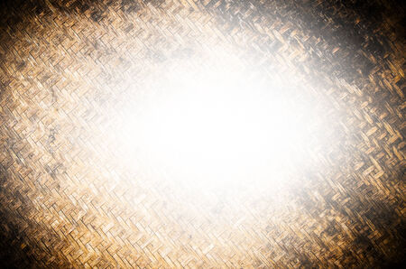 Woven wood texture background, Bamboo backgroundの写真素材