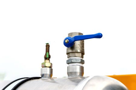Oil and air tank valve