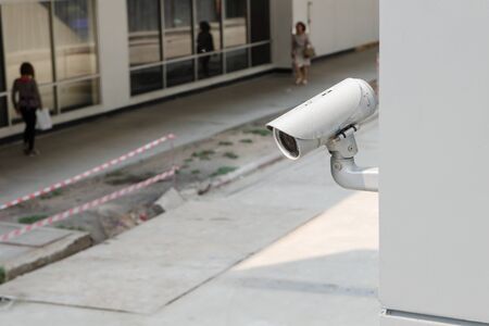 CCTV camera for security systemの写真素材