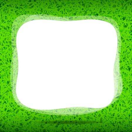 Green grass pattern nature background vector illustrationのイラスト素材