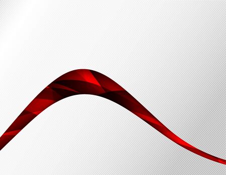 Abstact background Red curve wave stripe line clear element vector illustration eps10のイラスト素材