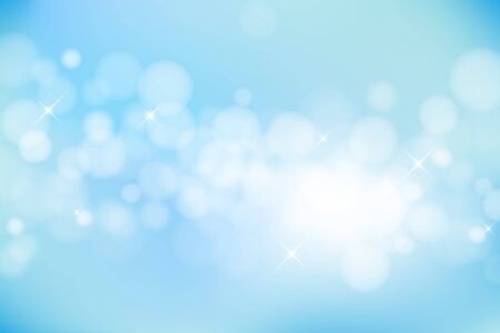 Vector abstract background with blur bokeh glittering and light effectのイラスト素材