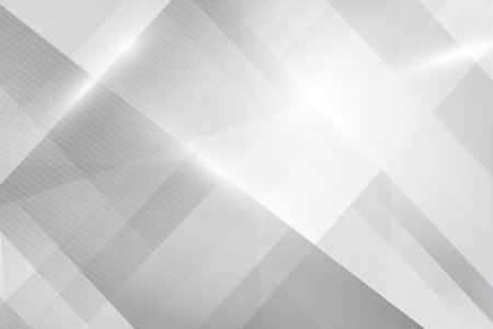Grey Abstract background geometry shine and layer element vector illustrationの写真素材