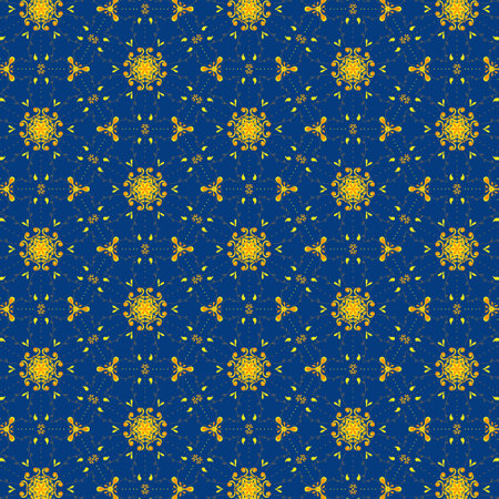 Hand draw style pattern abstract background. for the fabric print and textileの写真素材