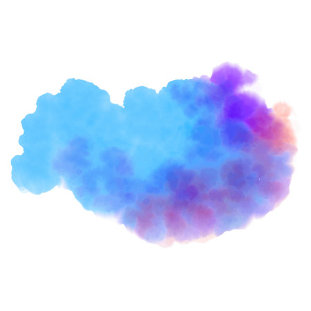 Abstract background wet watercolor textureのイラスト素材