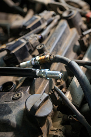 The spark plugs for gasoline engines are new and efficient, resulting in complete combustion in the...