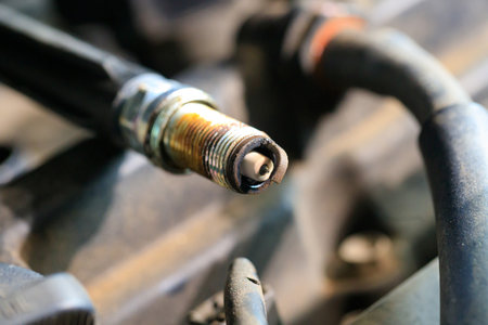 The spark plugs for gasoline engines that are old and have expired will cause incomplete combustion...