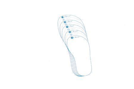 baby foot size measuring toolの写真素材