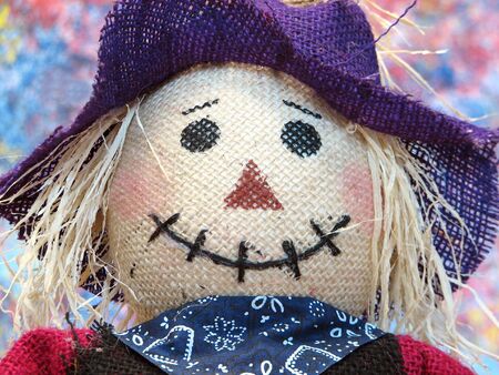 Portrait of a Scarecrow.の写真素材