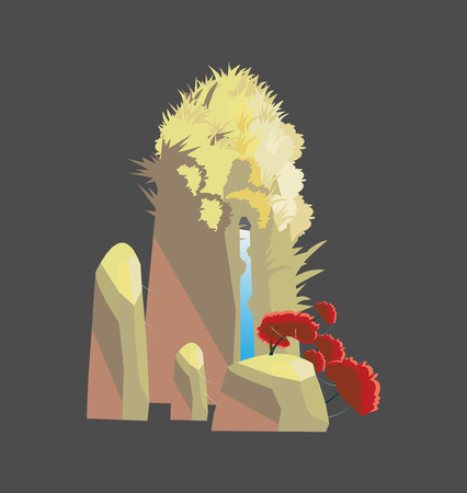 Rock Island 2.0のイラスト素材