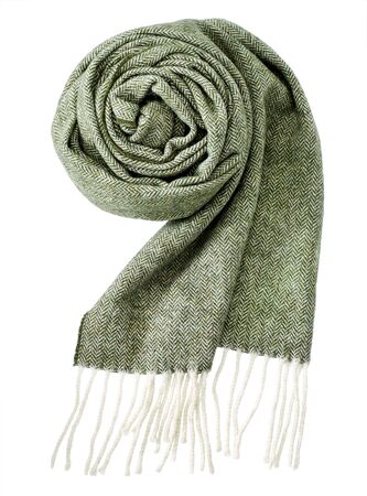 scarf isolated on white.の写真素材