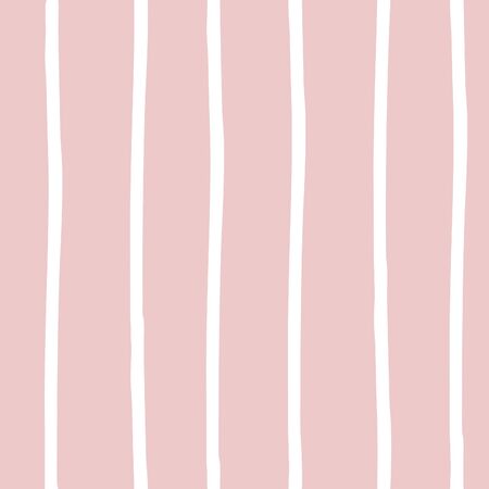 Hand drawn thin stripes pattern in lime greenの写真素材