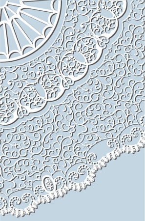 crocheted lace backgroundのイラスト素材
