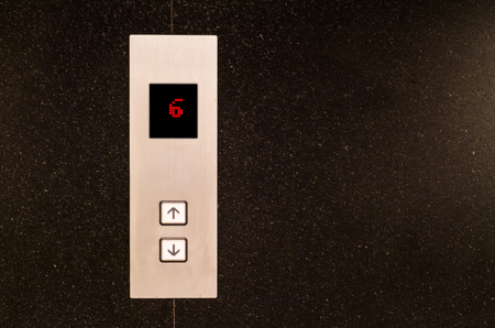 Control pad of the elevatorの写真素材