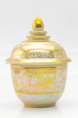 Benjarong porcelain Beautifulの写真素材