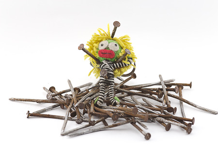 black magic voodoo. And black magic Thailand is alarming.の写真素材