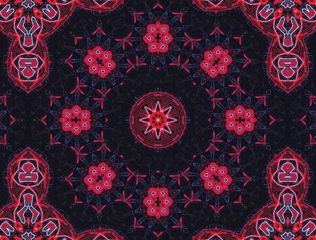 Abstract Kaleidoscopeの写真素材