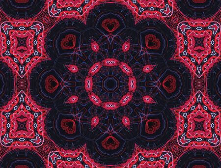 Abstract Background Kaleidoscopeの写真素材