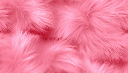 Colorful pink background pattern fur texture. Gebnerative AI.の素材