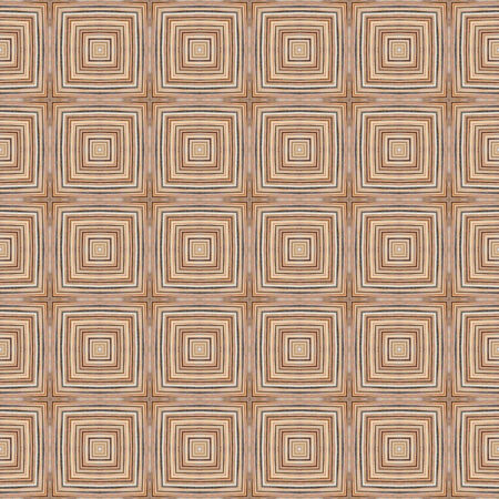 Seamless bamboo wooden floor texture with square patternの写真素材