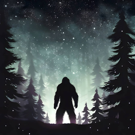 Vector illustration of a beast in black silhouette against a clean gray background, capturing graceful forms.のイラスト素材