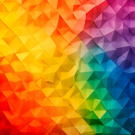 Abstract illustration featuring a vibrant rainbow-colored background, representing the diversity and inclusivity of the LGBT community.のイラスト素材