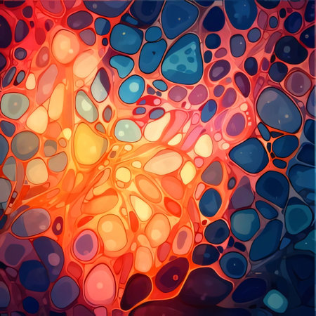 Abstract background design: Abstract background of the colorful mosaic. Vector illustration. Eps 10.