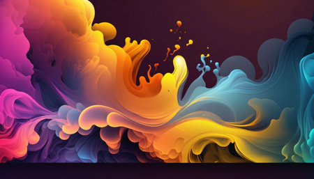 Abstract background design: Abstract colorful background. Vector illustration. Can be used for...