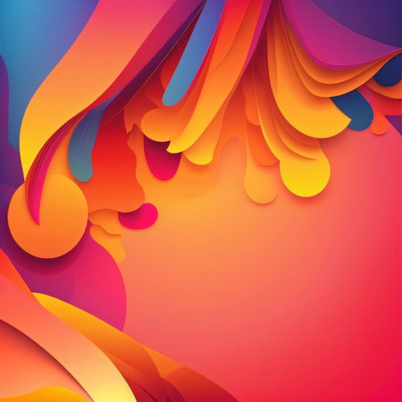 Abstract background design: Colorful abstract background. Vector illustration. Eps 10 vector file.の写真素材