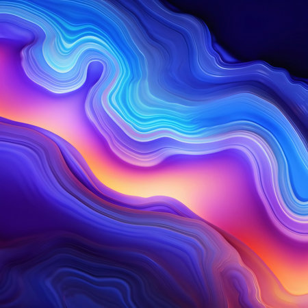 Abstract background design: Abstract coloring background of the gradient with visual wave, twirl and...