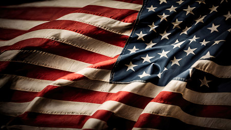 Memorial Day: American flag background. American flag background. United States of America flag.
