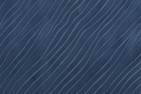 Abstract image featuring a repeating blue wave pattern. The design is simple yet elegant.