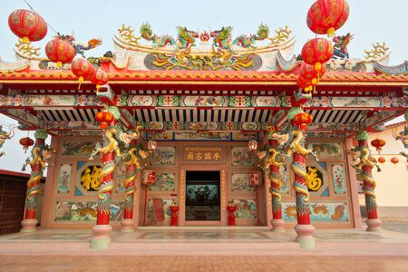 Chinese templeのeditorial素材