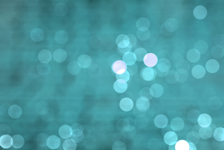 Blue bokeh christmas backgroundの写真素材