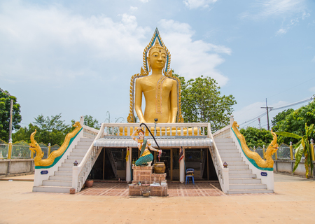 Statue of Buddha,Big Buddha statue in Thailandの写真素材