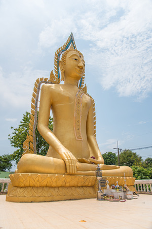 Statue of Buddha,Big Buddha statue in Thailandの写真素材