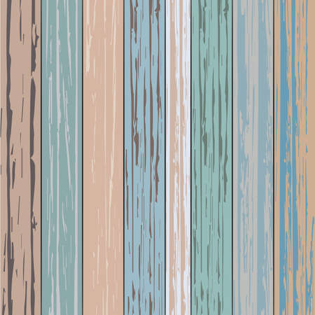 Simple Vintage Wood Plank Color Vector EPS10のイラスト素材