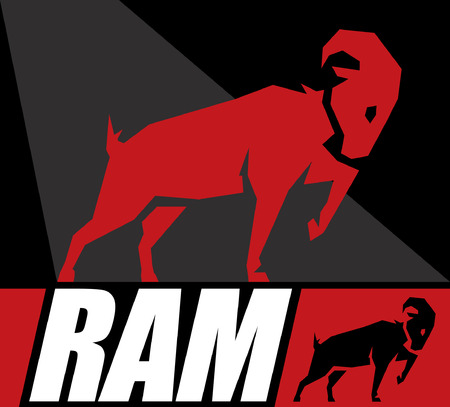 Conceptual Design of a Ram Iconのイラスト素材