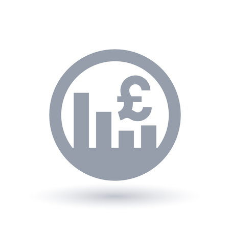 British Pound Stock Market Icon Great Britain Currency Exchange Icon Great Britain Currency Exchange