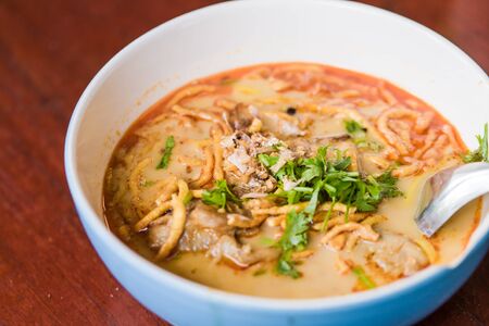 Traditional Thai Food in north areaの写真素材